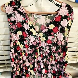 Floral Sleeveless Top